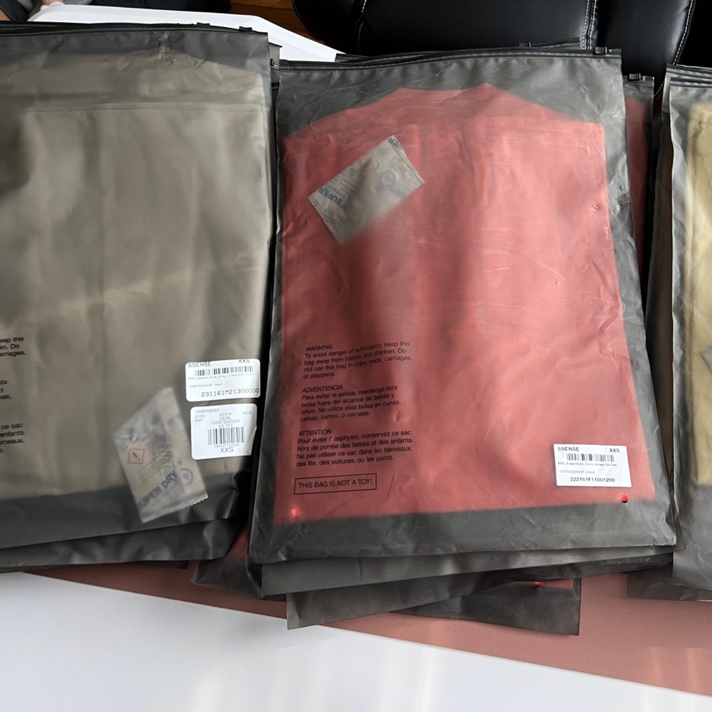 Fear of God Essentials, Short Sleeve Tee, NWT, Sizes XS -XL